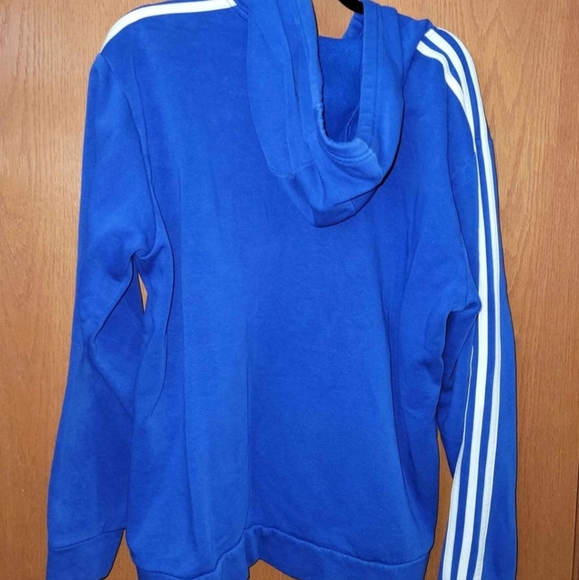 Men's L Adidas Hooded Sweatshirt - Picture 4 of 5